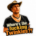 where's the fucking twinkies?! sticker