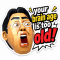 Brain Age Sticker