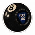Fuck You 8 Ball Sticker