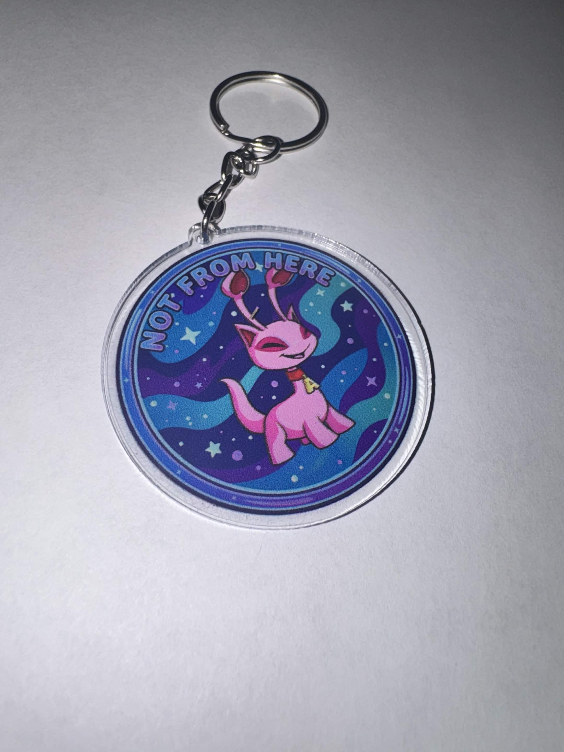 not from here keychain