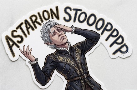 Stooppp Astarion Sticker