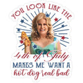 Jennifer Coolidge Sticker