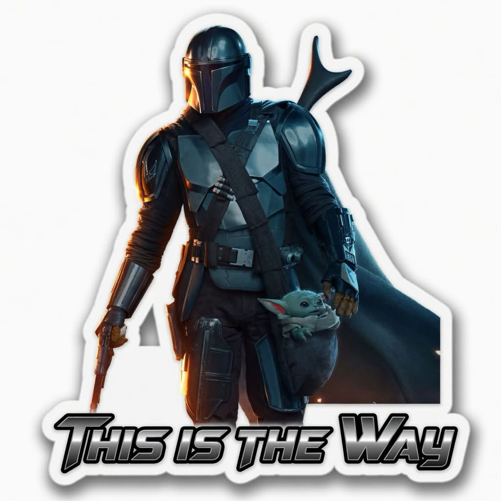 This is the Way Sticker