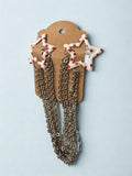 Double Chained Star Hair Clip